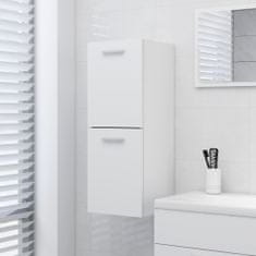 shumee Koupelnová skříňka bílá 30 x 30 x 80 cm dřevotříska
