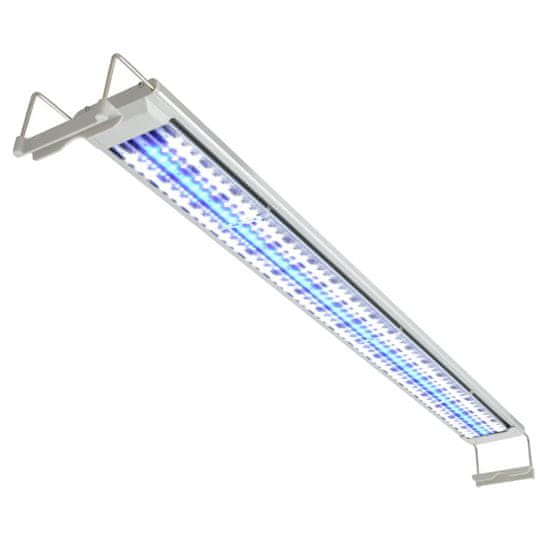 shumee LED akvarijní lampa 100–110 cm hliník IP67