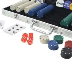 Greatstore Poker set s 500 žetony z hliníku