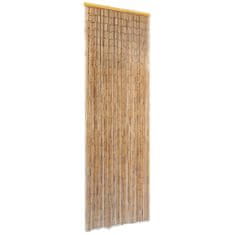Vidaxl Dveřní závěs proti hmyzu, bambus, 56x185 cm