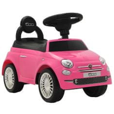 shumee Dětské autíčko Fiat 500 růžové