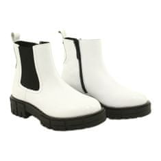 Caprice Bílé dámské boty 9-25461-27 122 velikost 37