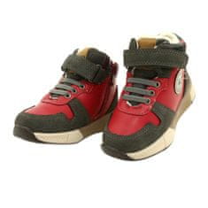 American Club Sportovní boty s kožešinou Červená velikost 25