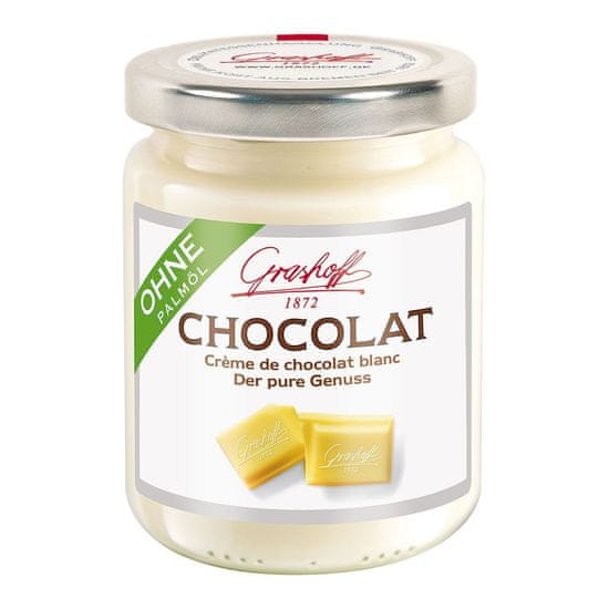 Grashoff Bílý čokoládový krém "Čisté potěšení", 250g
