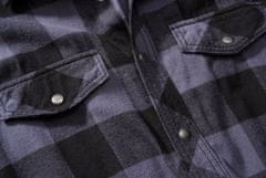 BRANDIT košile Checkshirt sleeveless černo-šedá Velikost: S