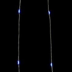 Greatstore Světelný LED řetěz studené bílé světlo 15 m