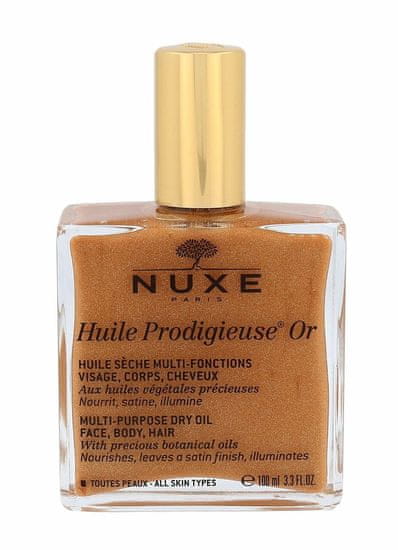 Nuxe 100ml huile prodigieuse or multi-purpose shimmering