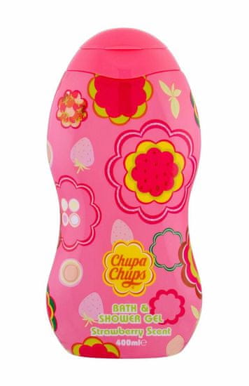 Chupa Chups 400ml bath & shower strawberry scent