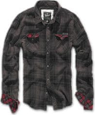 BRANDIT KOŠILE Checkshirt Duncan Hnědo-černá Velikost: XL