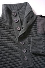 BRANDIT svetr Alpin Pullover antracit Velikost: 5XL