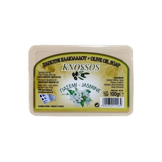 Knossos Řecké olivové mýdlo s vůní jasmínu 100g