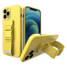 IZMAEL Pouzdro Rope Case pro Apple iPhone 7/iPhone 8/iPhone SE 2020/iPhone SE 2022 - Žlutá KP11276