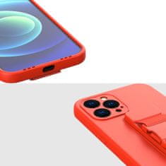 FORCELL Pouzdro na mobil s popruhem Rope Case Xiaomi Redmi Note 9 Pro / Redmi Note 9S , červená, 9145576219188