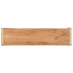 Greatstore Lavice 160 x 38 x 45 cm masivní akáciové dřevo