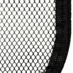 shumee Skládací ohrádka pro psy s taškou černá 125 x 125 x 61 cm