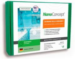NanoConcept Set nano ochrana skla a keramiky proti usazování špíny a vodního kamene 30 ml