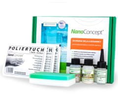 NanoConcept Set nano ochrana skla a keramiky proti usazování špíny a vodního kamene 30 ml
