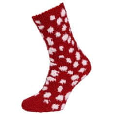 sarcia.eu 2x vánoční, červenobílé, teplé ponožky