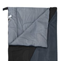 Greatstore Lehké dekové spací pytle 2 ks černé 1100 g 10 °C