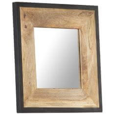 Petromila Zrcadlo 50 x 50 cm masivní mangovníkové dřevo
