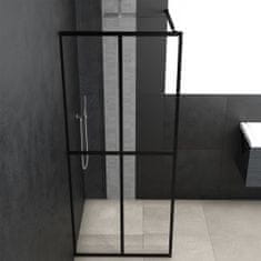 Vidaxl Zástěna do průchozí sprchy tvrzené sklo 100 x 195 cm