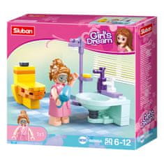 Sluban Girls Dream M38-B0800A Koupelna