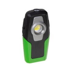 Stualarm AKU LED 3+1W profi inspekční svítilna s Li-Pol baterií (LED8cob10)