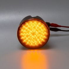 Stualarm LED dynamické blinkry Jeep Wrangler JK kouřové, oranžové (96JE02S)