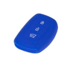 Stualarm Silikonový obal pro klíč Hyundai a Kia 3-tlačítkový, modrý (481HY104blu)