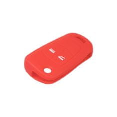 Stualarm Silikonový obal pro klíč Opel 2-tlačítkový, červený (481OP104red)