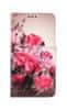 Pouzdro iPhone 13 knížkové Romantické růže 66354