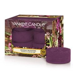 Yankee Candle čajové svíčky Moonlit Blossoms (Květiny ve svitu měsíce) 12 ks