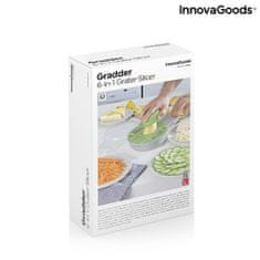 InnovaGoods Multifunkční kráječ 6 v 1 s příslušenstvím a recepty