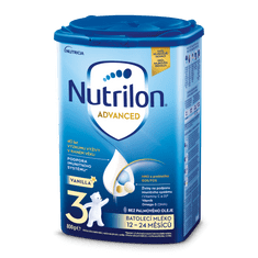 Nutrilon 3 Advanced Vanilla - batolecí mléko 800g, 12+