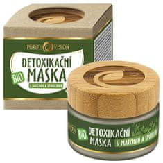 Purity Vision Bio Detoxikační maska s matchou a spirulinou 40 ml