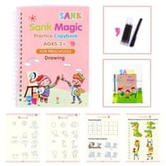 Alum online Pracovní sešity na učení psaní a kreslení – Sank Magic