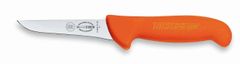 F. Dick Vykosťovací nůž s úzkou čepelí v délce 10 cm a oranžové barvě rukojeti 10 cm, oranžová