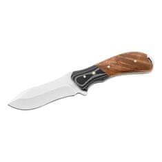 Herbertz 238110 vnější nůž 10 cm, dřevo, Micarta, kožené pouzdro