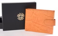 LEA&THER Pánská kožená peněženka, Click Flip