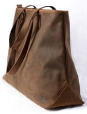 LEA&THER Dámská kožená taška, Shopping Bag Crazy Horse