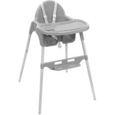 Severno Jídelní židlička Basic šedá