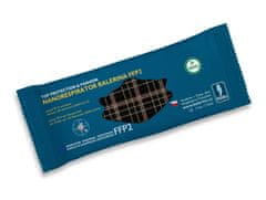 Balerina Český zdravotnický nano respirátor PFHM931-FFP2, fish type, vzor 101 - balení 10ks