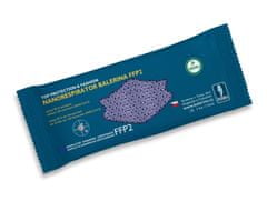 Balerina Český zdravotnický nano respirátor PFHM931-FFP2, fish type, vzor 224 - balení 10ks