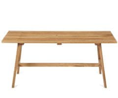 Andrea House , Dřevěná lavice Oak Bench, 100 cm | přírodní MU71006