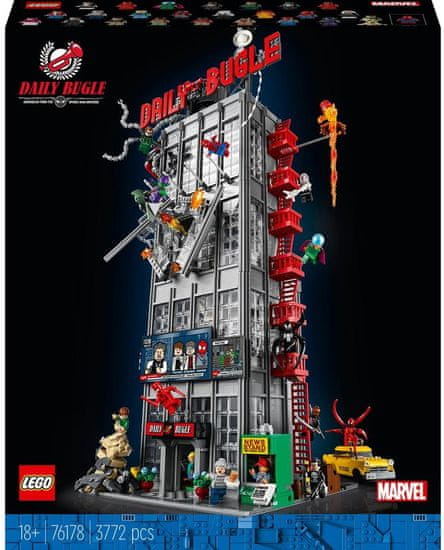 LEGO Super Heroes 76178 Redakce Daily Bugle