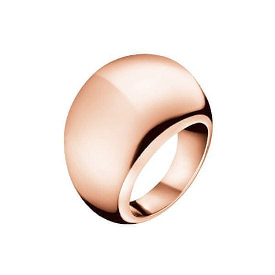 Calvin Klein Bronzový prsten Ellipse KJ3QPR1001