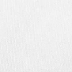 Greatstore Stínící plachta oxfordská látka čtvercová 6 x 6 m bílá