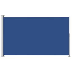 Greatstore Zatahovací boční markýza 220 x 300 cm modrá