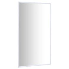 Vidaxl Zrcadlo bílé 100 x 60 cm