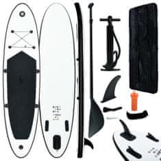shumee Nafukovací SUP paddleboard černo-bílý